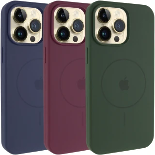 Чохол Silicone Case Full Protective (AA) V2 with MagSafe для Apple iPhone 15 Pro (6.1")