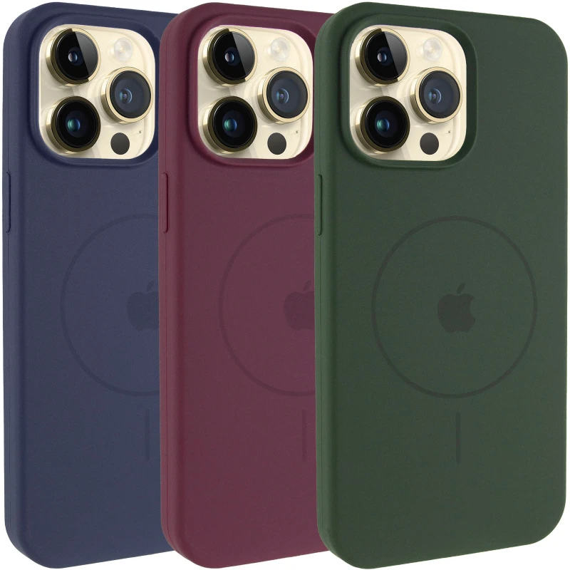 Чохол Silicone Case Full Protective (AA) V2 with MagSafe для Apple iPhone 17e (6.1") фото 2 з 2