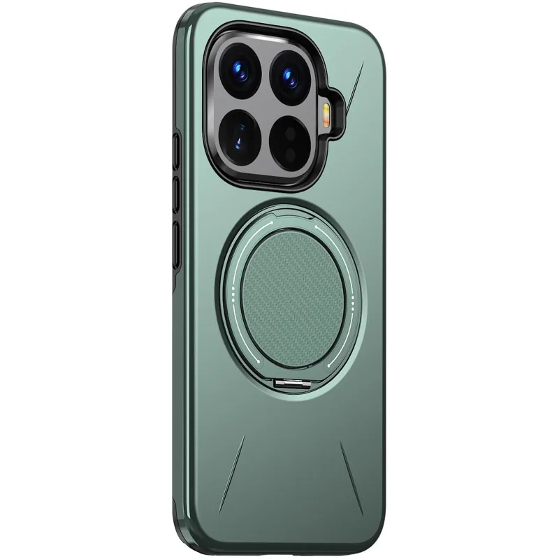 TPU+PC чохол Kalebol Magnetic Case для Xiaomi 15T Pro – Grey Green. Фото 1 з 3