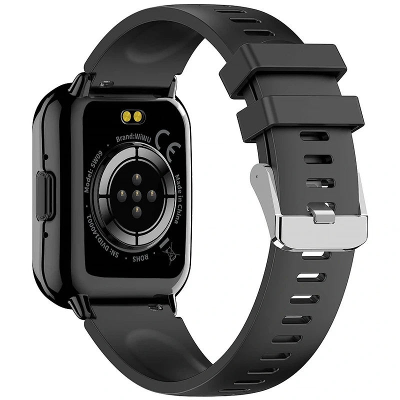 Смарт-годинник WiWU SW09 Smart sports watch (call version) – Black. Фото 3 з 6