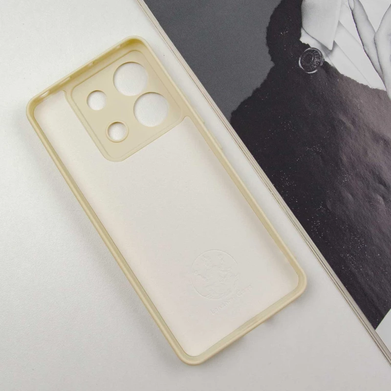 Чохол Silicone Case Lakshmi з закритою камерою на Xiaomi Redmi Note 13 Pro 5G – Пісочний / Sand. Фото 6 з 12