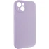 Чохол з захистом камери Silicone Case для Apple iPhone 15 (6.1") – Бузковий / Lilac. Фото 2 з 6
