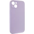 Чехол с закрытым низом Silicone Case для Apple iPhone 16 Plus – Сиреневый / Lilac. Фото 3 из 12