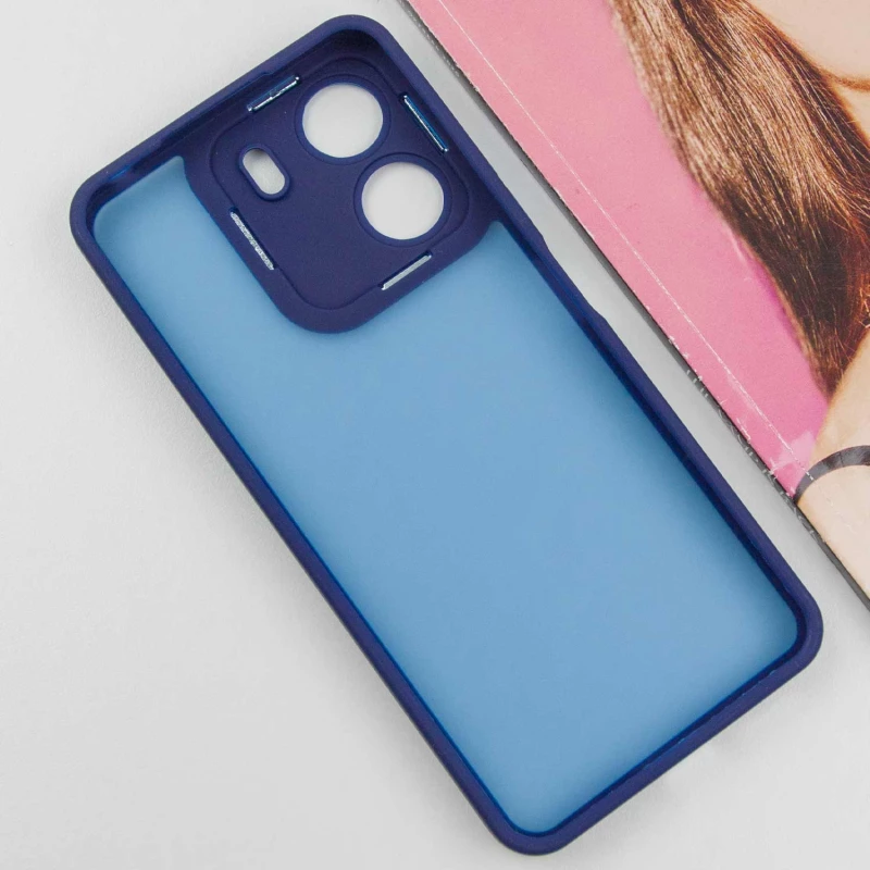 TPU+PC чехол Accent для Xiaomi Redmi 13C – Blue. Фото 3 из 6