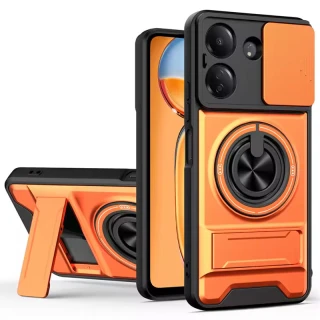 Ударостійкий чохол Camshield StandRing case для Xiaomi Poco C65 фото 1 з 1
