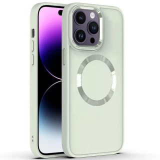 TPU чохол Bonbon з металевими кнопками та MagSafe на Apple iPhone 12 Pro Max (6.7") фото 1 з 9