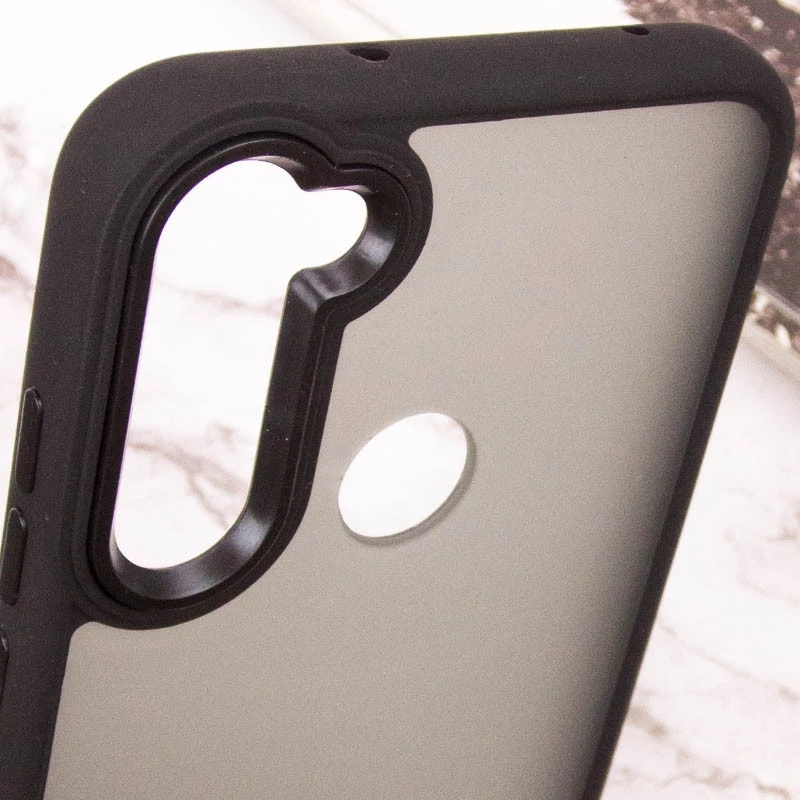 Чехол TPU+PC Lyon Frosted на Xiaomi Redmi Note 8T – Black. Фото 6 из 7