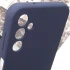 Чохол Silicone Case Lakshmi Premium із закритою камерою для Samsung Galaxy A15 4G/5G – Темно-синій / Midnight blue. Фото 6 з 7