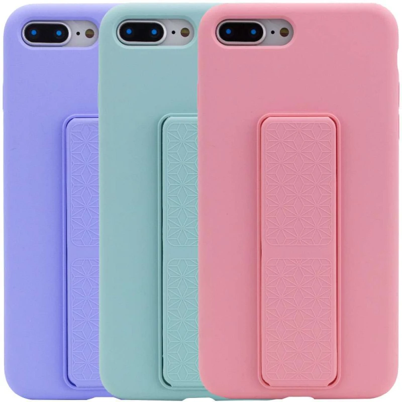 

Чохол Silicone Case з тримачем на Apple iPhone 7 plus / 8 plus (5.5")