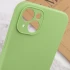 Чохол Silk Full Camera Protective (AA) NO LOGO для Apple iPhone 14 (6.1") – М'ятний / Mint. Фото 5 з 5