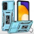 Ударопрочный чехол Square Ring c шторкой на камеру для Samsung Galaxy M13 4G – Голубой / Light Blue. Фото 1 Ударопрочный чехол Square Ring c шторкой на камеру для Samsung Galaxy M13 4G – Голубой / Light Blue. Фото 1 из 5