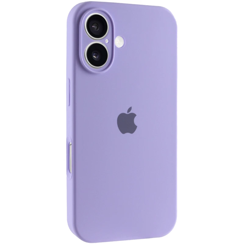 Чохол Silicone Case з захистом камери на Apple iPhone 17 (6.3") – Бузковий / Dasheen. Фото 1 з 3