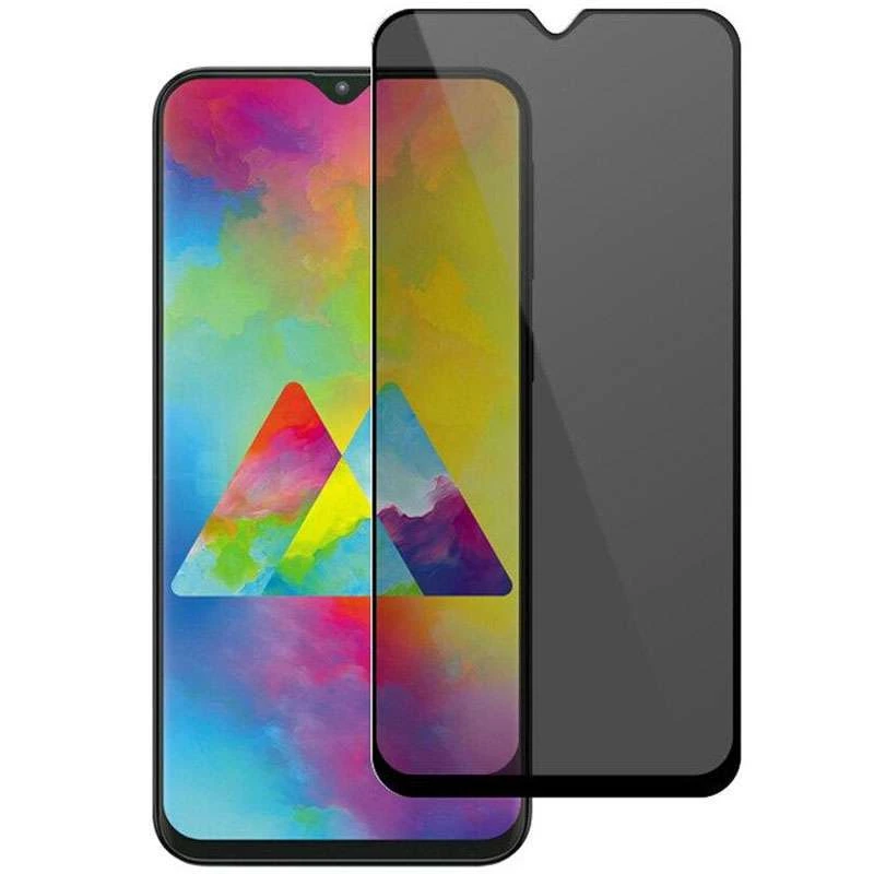 

Захисне скло з ефектом антишпигун на Samsung Galaxy M30s / M21 (Чорний)