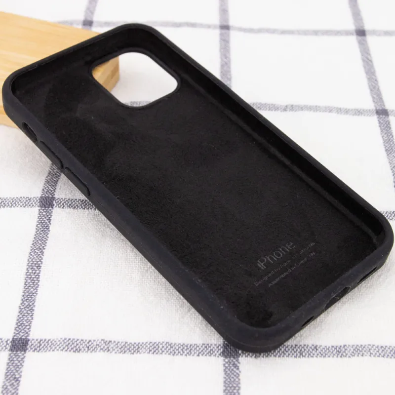 Чехол Silk Full Protective (AA) для Apple iPhone 14 Plus (6.7") – Черный / Black. Фото 3 из 3