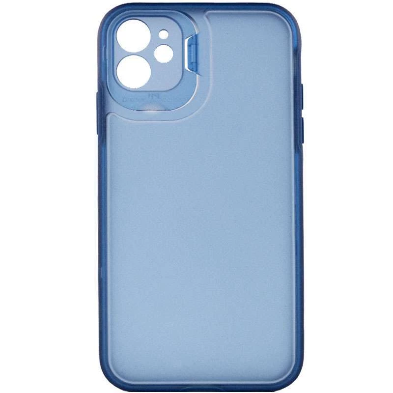 TPU+PC чехол OpenCam для Apple iPhone 12 (6.1") – Синий. Фото 2 из 7