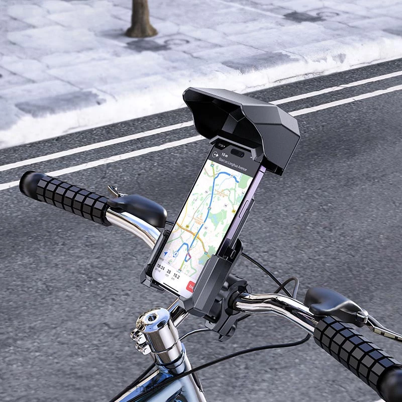 Вело- Мото- тримач Hoco H31 Wild Wolf – Black. Фото 8 з 8