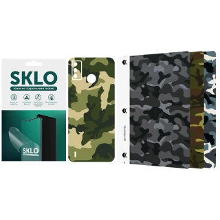 Захисна плівка SKLO Back Camo на тильну сторону на TECNO Camon 18 фото 1 Захисна плівка SKLO Back Camo на тильну сторону на TECNO Camon 18 фото 1 з 1
