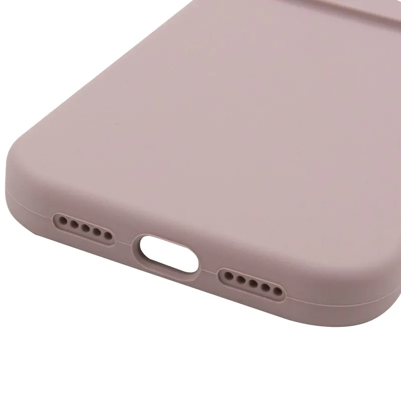 Чехол Silk Full Camera Protective (AA) NO LOGO для Apple iPhone 17 Pro Max (6.9") – Серый / Lavender. Фото 5 из 5