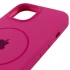 Чехол Silicone Armor Max with MagSafe для Apple iPhone 12 Pro Max (6.7") – Малиновый / Dragon Fruit. Фото 5 из 6