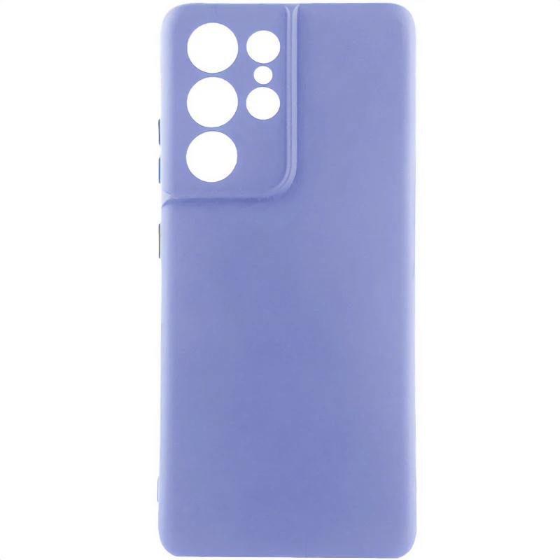 Чохол Silicone Cover Ummi Lakshmi Full Camera (AA) для Samsung Galaxy S22 Ultra – Бузковий / Dasheen. Фото 1 з 1