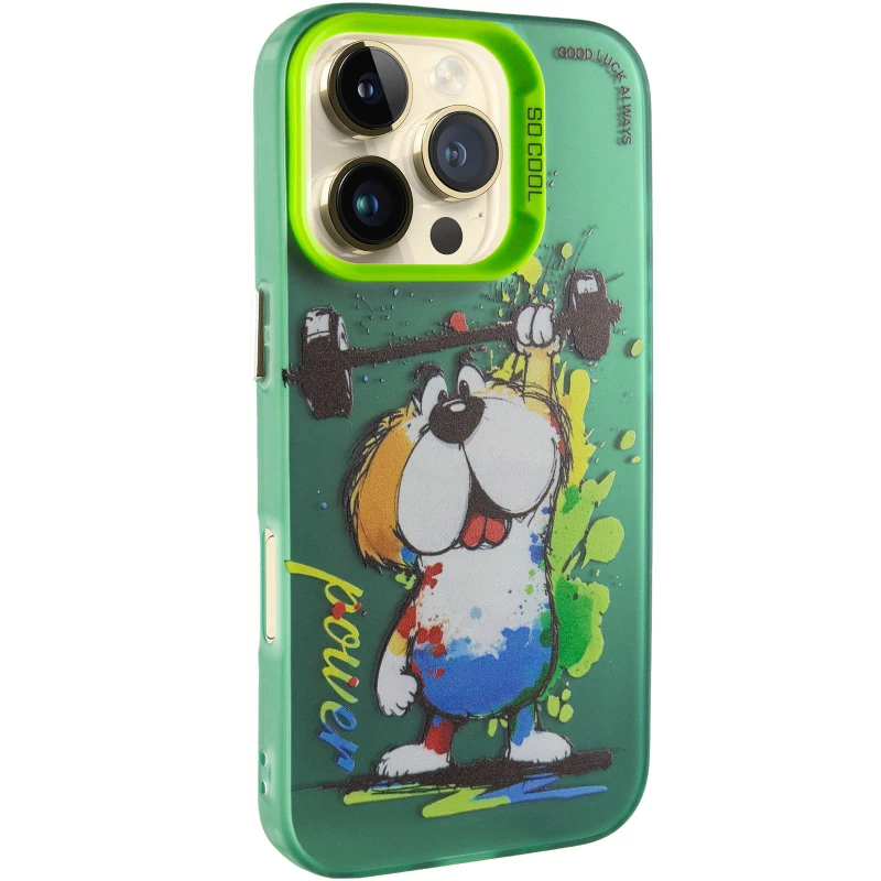Чохол TPU+PC Street Art для Apple iPhone 16 Pro – Power. Фото 1 з 7