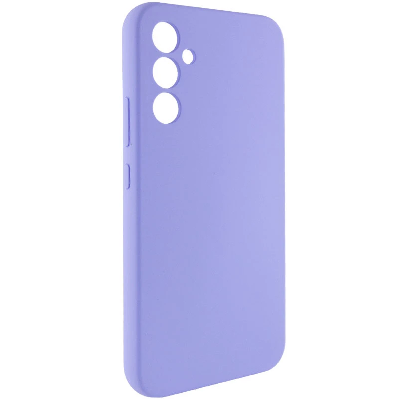 Чохол Silicone Case Lakshmi Premium з закритою камерою на Samsung Galaxy A34 5G – Бузковий / Dasheen. Фото 4 з 12