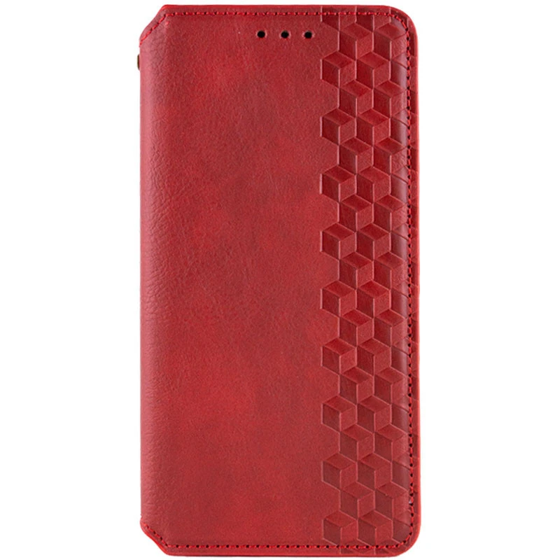 Чохол книжка GETMAN Cubic для Xiaomi 15T – Червоний. Фото 1 з 3