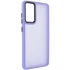 Чохол TPU+PC Lyon Frosted на Motorola Moto E14 – Purple. Фото 1 з 6