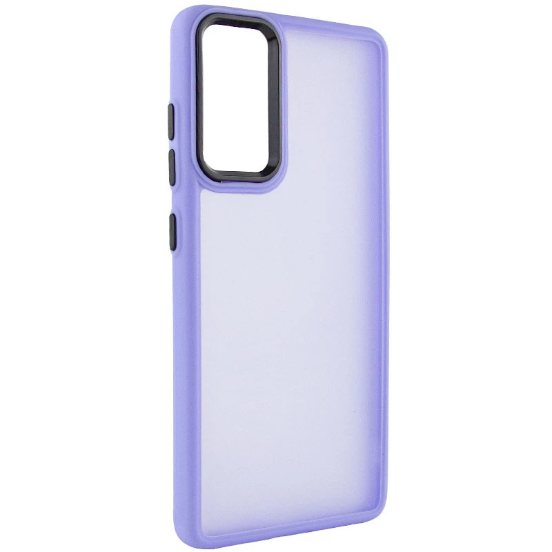 Чехол TPU+PC Lyon Frosted на Motorola Moto G04 – Purple. Фото 1 из 6