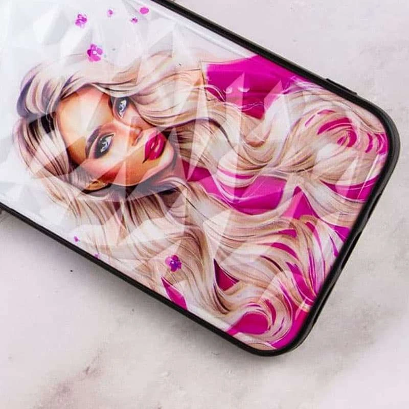 Стеклянный чехол Prisma Ladies на Apple iPhone 14 (6.1") – Pink. Фото 3 из 7