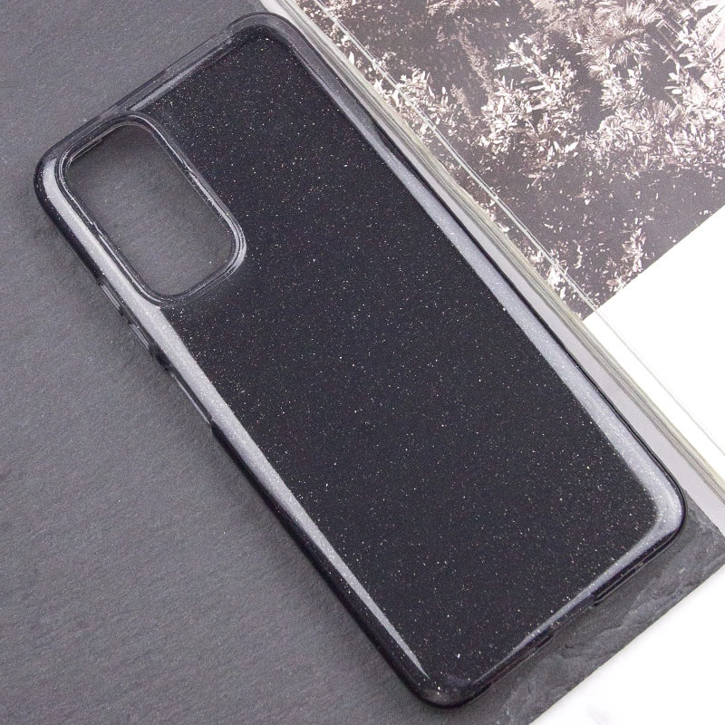 Блискучий силіконовий чохол на Xiaomi Poco C65 – Grey. Фото 4 з 9