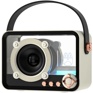 Bluetooth колонка QD05 Retro Style фото 1 з 4