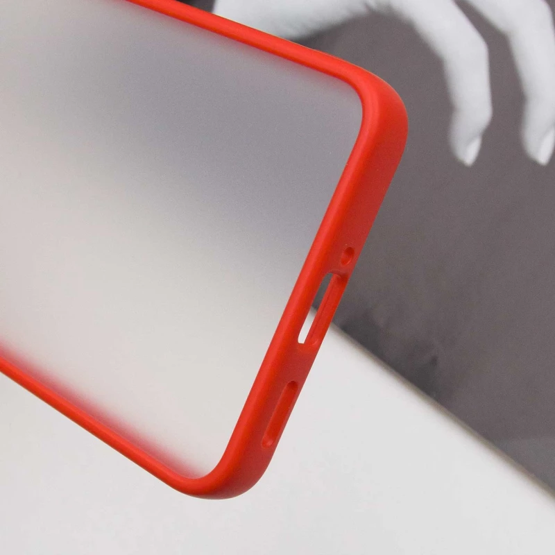 Захистний чохол TPU+PC матовий на Xiaomi Redmi Note 13 Pro+ – Red. Фото 8 з 8