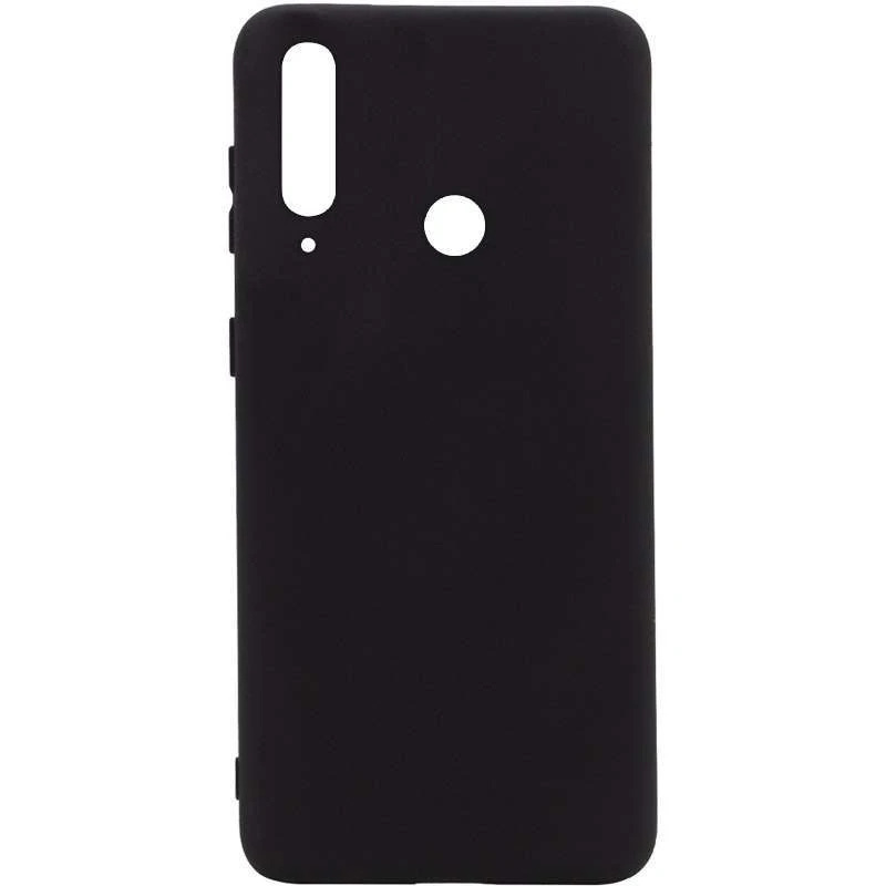 

Чохол Silicone Case без лого на Huawei Y6p (Чорний / Black)