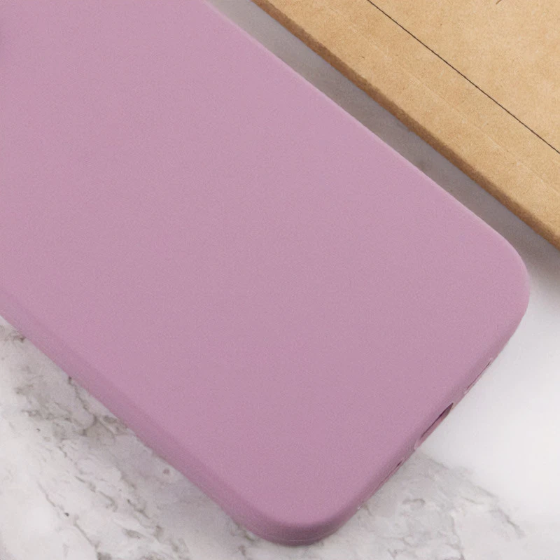 Чехол с закрытым низом Silicone Case для Apple iPhone 13 Pro Max (6.7") – Лиловый / Lilac Pride. Фото 4 из 8