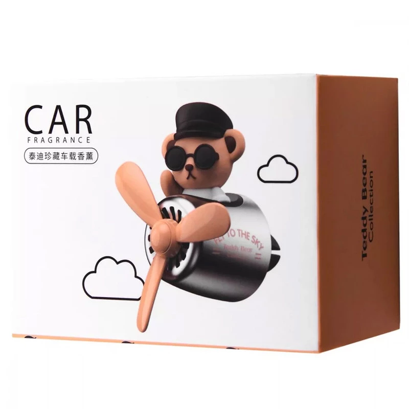 Ароматизатор в машину Pilot Bear – Biege. Фото 5 з 5