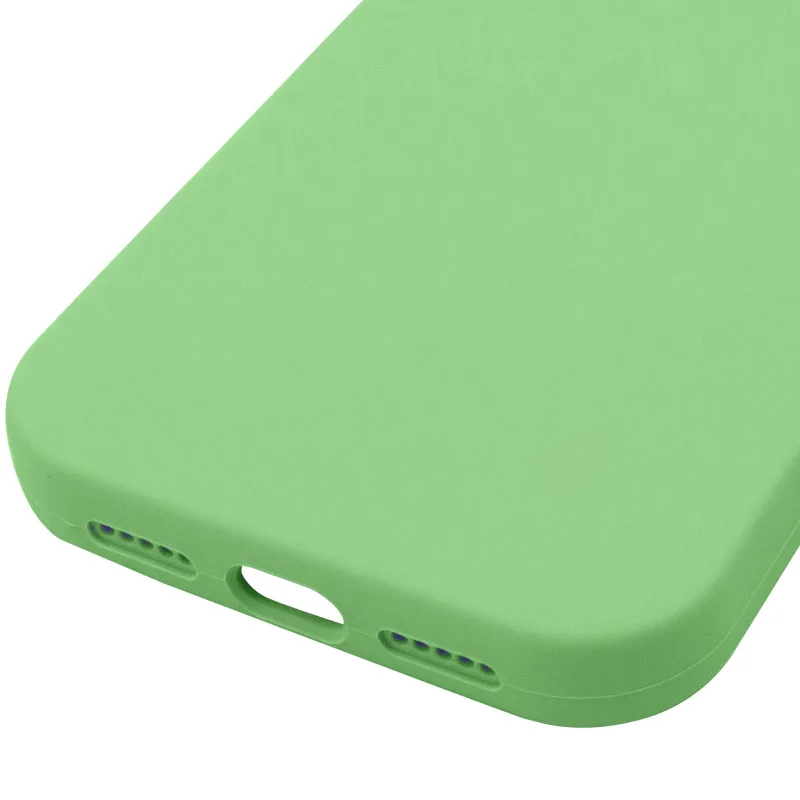 Чехол Silk Full Protective (AA) NO LOGO для Apple iPhone 17 Pro (6.3") – Мятный / Mint. Фото 5 из 5