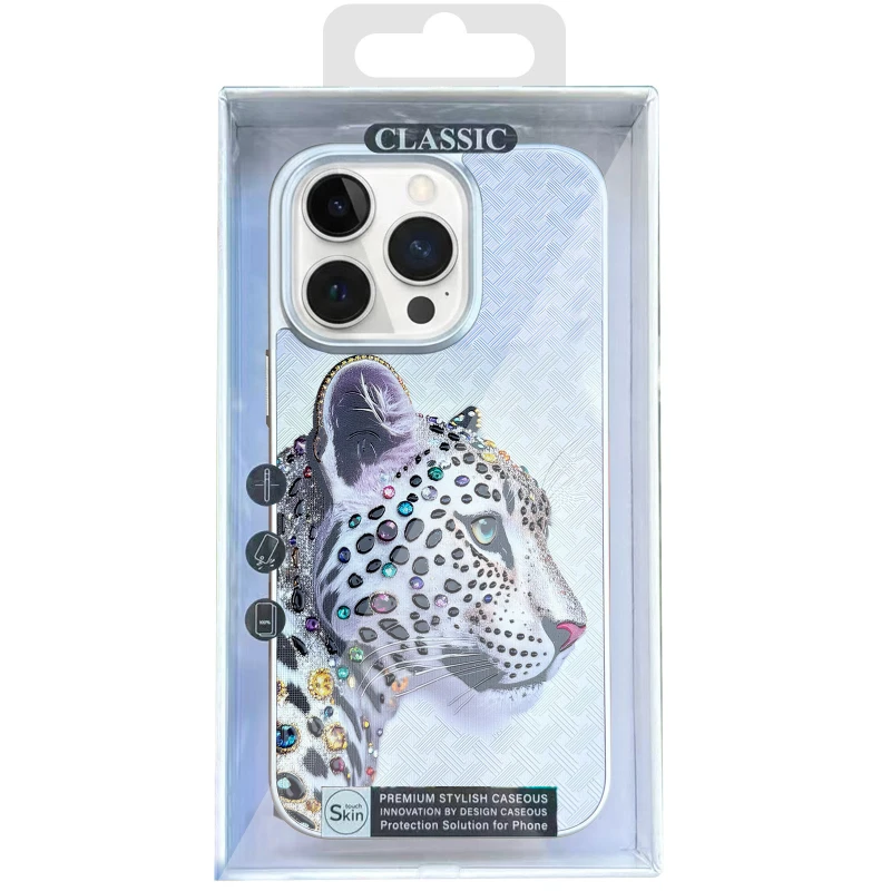 Чохол TPU+PC Crystal Hunt with MagSafe для Apple iPhone 16 Pro Max – White. Фото 2 з 2