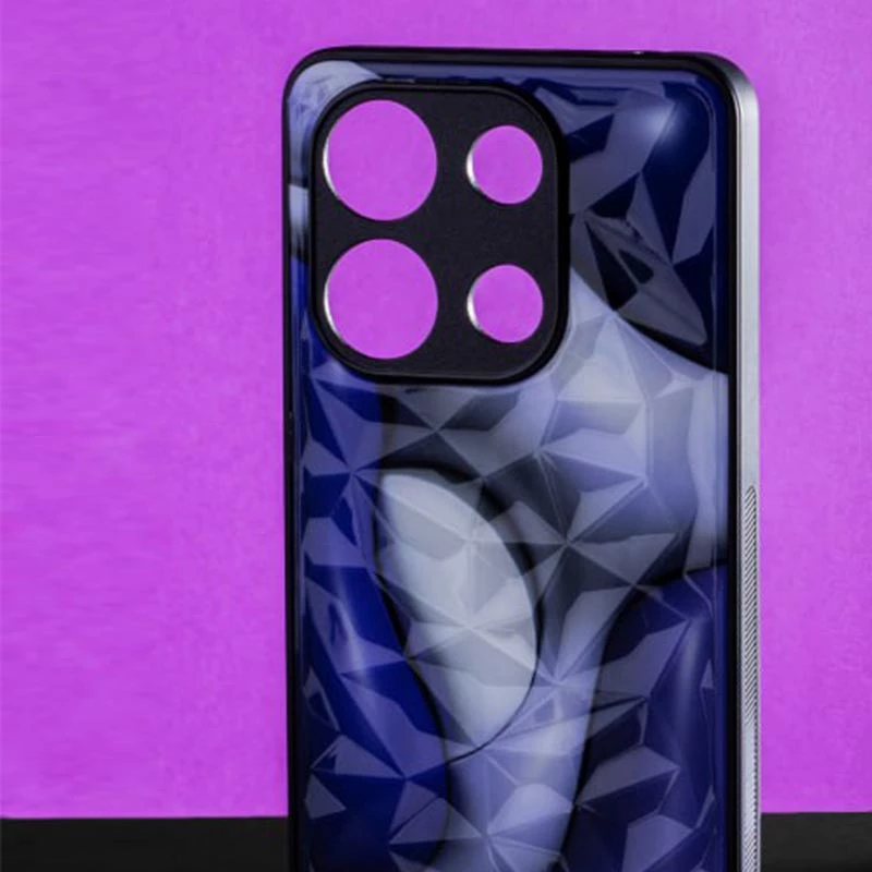 TPU+PC чохол Prisma BubbleGum для Samsung Galaxy A15 4G/5G – 3D Blue. Фото 5 з 10