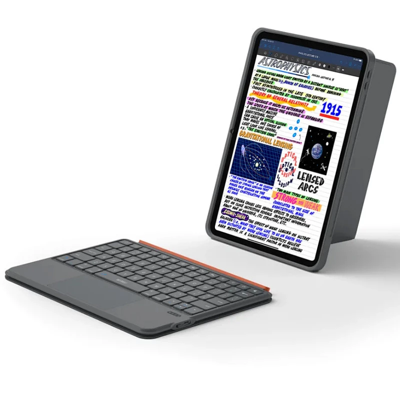 Чохол-клавіатура WIWU MK-005 3 in 1 for iPad Pro 11" (2024) – Grey. Фото 6 з 8