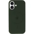 Чохол Silicone Case Full Protective (AA) V2 with MagSafe для Apple iPhone 17 (6.3") – Зелений / Cyprus Green. Фото 5 з 11