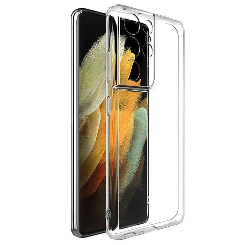 Ультратонкий силіконовий чохол 1,5 мм з захистом камери на Samsung Galaxy S21 Ultra фото 1 з 1