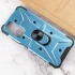 Ударостойкий чехол Pathfinder с кольцом для Xiaomi Redmi Note 11 (Global) / Note 11S – Голубой / Light Blue. Фото 5 из 5