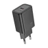 МЗП Hoco N63 Gentle PD30W+QC3.0 (1USB-A/1C) – Black. Фото 2 з 5