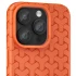 TPU чохол плетенка на Apple iPhone 15 (6.1") – Orange. Фото 3 з 9
