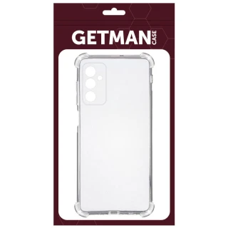 Ультратонкий силиконовый чехол GETMAN с крытыми бортами та камерою на Samsung Galaxy A18 фото 1 из 4