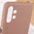 Цветной силиконовый чехол для Samsung Galaxy A13 4G – Коричневый. Фото 6 из 6