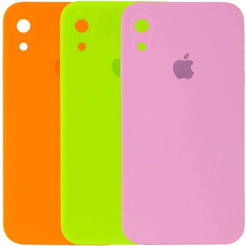 

Чохол Silicone Case Square з захистом камери на Apple iPhone XR (6.1")