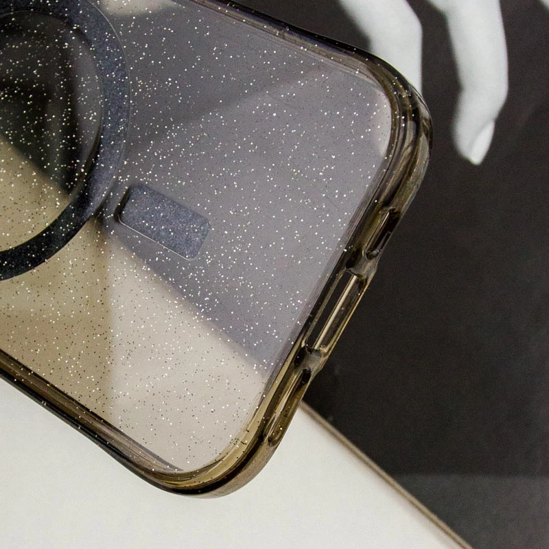 Зоряний чохол з MagSafe на Apple iPhone 14 (6.1") – Black. Фото 9 з 12