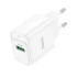 СЗУ Hoco C140A Smart QC3.0 (1USB/3A) – White. Фото 3 из 4